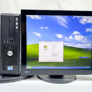 DELL OPTIPLEX 380 WindowsXP Pro SP3 Core 2 Duo E7500 2.93GHz HDD 500GB 30日保証 整備済品の画像