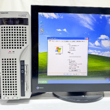 東芝 FA2100S model 200 WindowsXP SP2 HDD 160GB 90日保証 整備済品の画像
