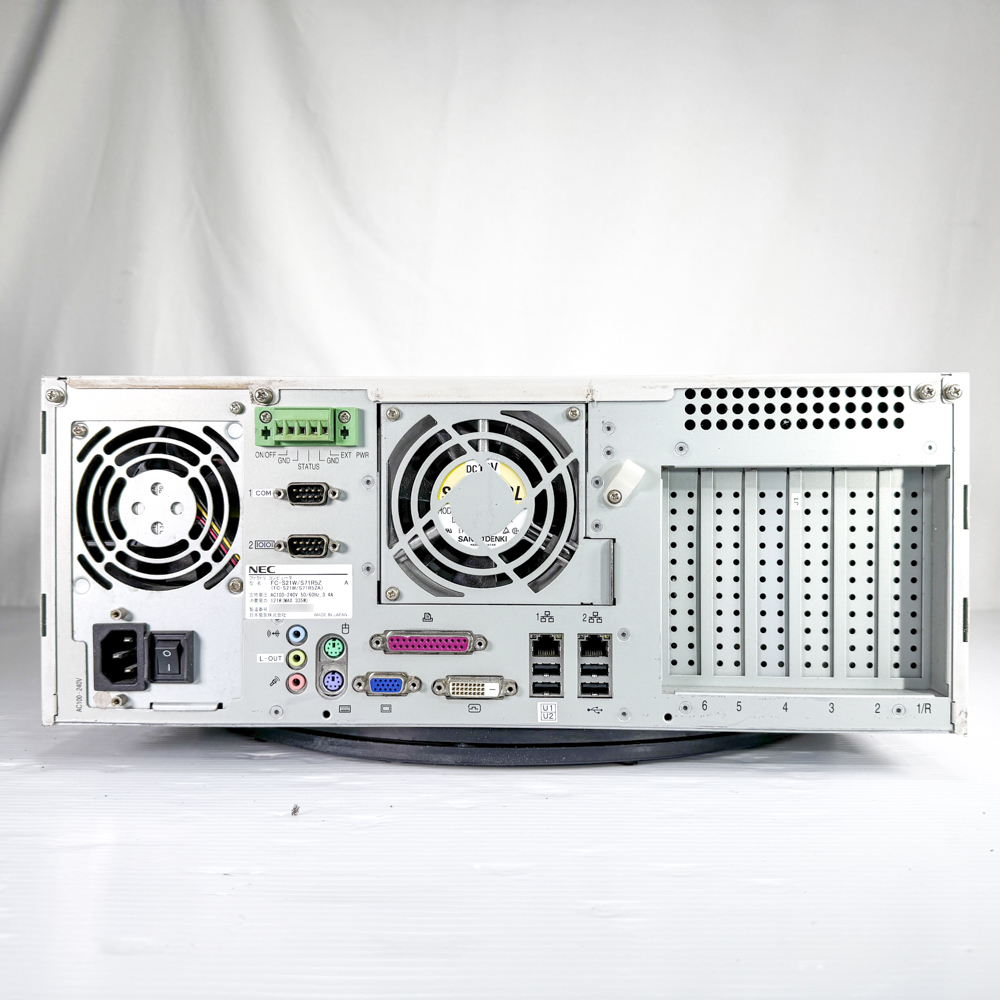 NEC FC98-NX FC-S21W model S71R5Z Windows7 Pro 32bit HDD 320GB 90日保証 整備済品の画像