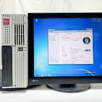 NEC FC98-NX FC-E18M model S72R4Z Windows7 Pro 32bit HDD 80GB×2 ミラーリング機能 メモリ 1GB 90日保証の画像