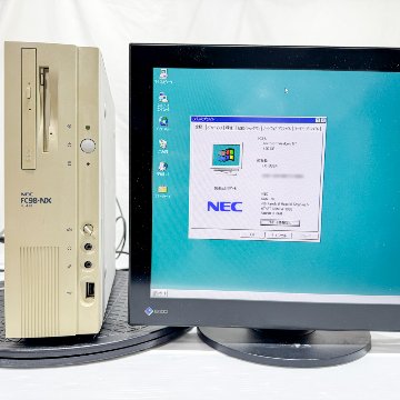 NEC FC98-NX FC-43H model SN WindowsNT SP5 HDD 10.2GB メモリ 64MB 90日保証の画像