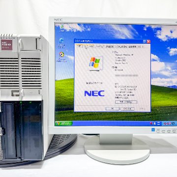 NEC FC98-NX FC-E16U model SX2R5Z WindowsXP Pro SP3 32bit  HDD 320GB×2 ミラーリング機能 90日保証の画像