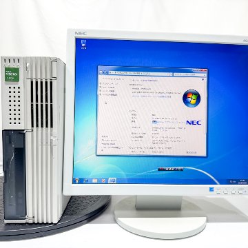 NEC FC98-NX FC-E21A model S72W5Z Windows7 Pro 32bit HDD 80GB×2 ミラーリング機能 90日保証の画像