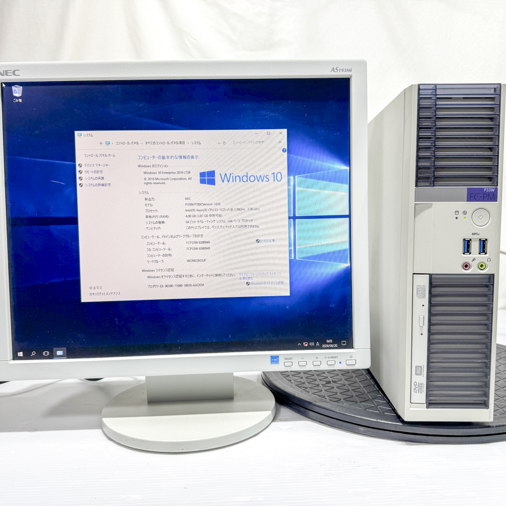 NEC FC98-NX FC-P33W model 111CR2 Windows10 IoT 2016 LTSB HDD 500GB 90日保証の画像