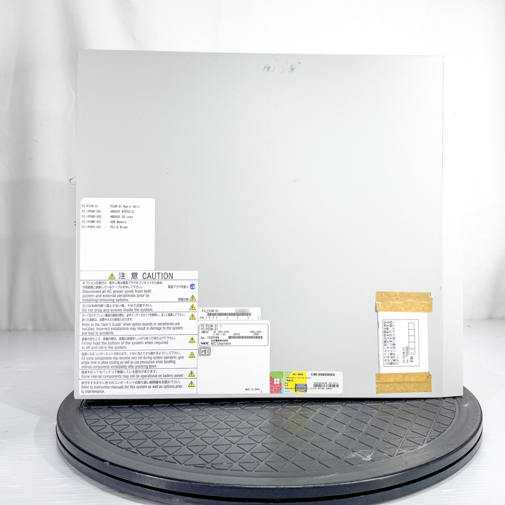 NEC FC98-NX FC-P33W model S1 Windows7 SP1 32bit HDD 500GB 90日保証の画像