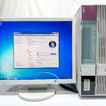 NEC FC98-NX FC-S22U model S51R6Z Windows7 Pro SP1 64bit 英語版 HDD 160GB 90日保証の画像