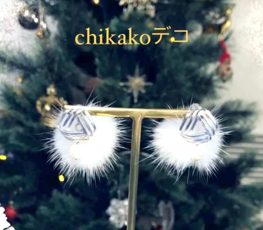 2way淡水パール大人ピアスの画像