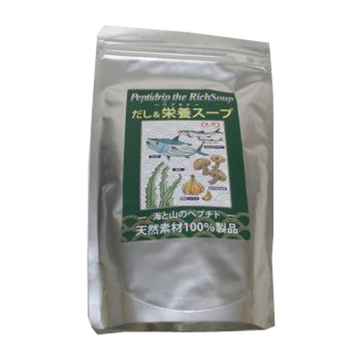 【あす着対応】【お買上特典】天然ペプチドリップ だし&栄養スープ （500g） 【千年前の食品舎】【無添加　粉末】 ※送料無料（一部地域を除く）【あす着対応】の画像