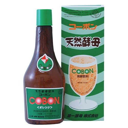 【あす着対応】【お買上特典】コーボン・温州みかん 525ml　※2本ご購入でバイオノーマライザー5袋付　※送料無料（一部地域を除く）【第一酵母】【酵素ドリンク・飲料】【天然酵母】【あす着】の画像