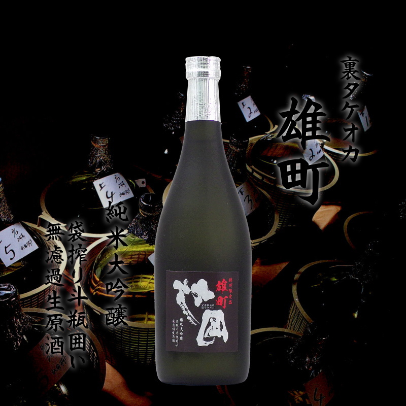 【オリジナル酒】聖泉 裏竹岡（ウラタケオカ）雄町 純米大吟醸 袋搾り斗瓶囲い 生原酒 720ml画像