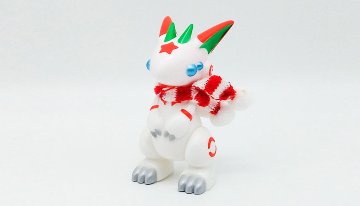 【ソフビ】 ドラネッツ 幼竜型 クリスマスの画像