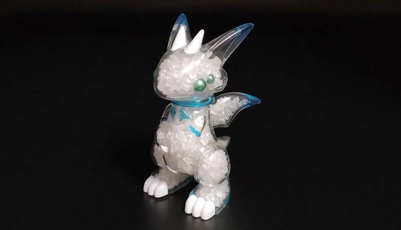 【ソフビ】 ドラネッツ 幼竜型 クリアブルーの画像