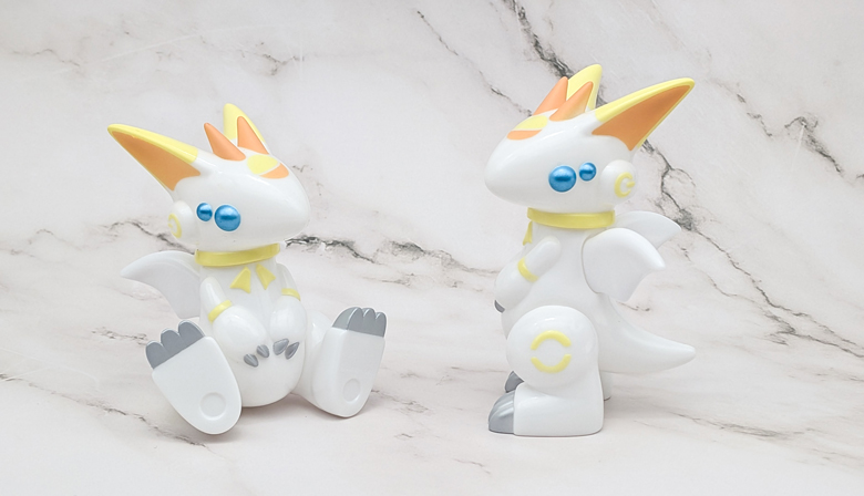 新品 ドラネッツ 幼竜型 ソフビ さんど模型 蓄光 GID ソフビ】 ドラネッツ 幼竜型 ポップアップ記念カラー｜さんど模型