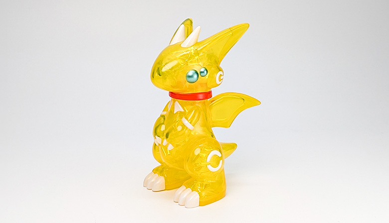【ソフビ】 ドラネッツ 幼竜型 レモンスカッシュの画像