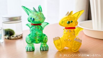 【ソフビ】 ドラネッツ 幼竜型 レモンスカッシュの画像