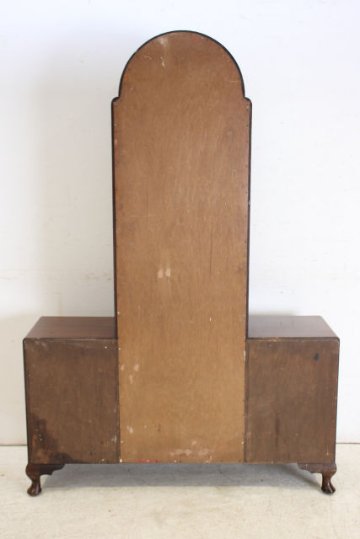 ce-19　1930年代 イギリス製 アンティーク　マホガニー　アールデコ　ディスプレイ　キャビネット画像
