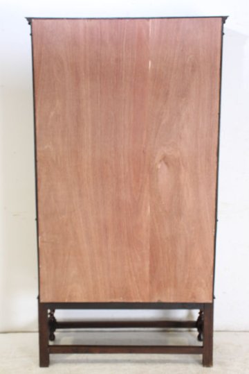 bk-5　1930年代イギリス製アンティーク　オーク　バリーシュガーツイスト　ブックケース　書棚　本棚　本箱　送料無料画像