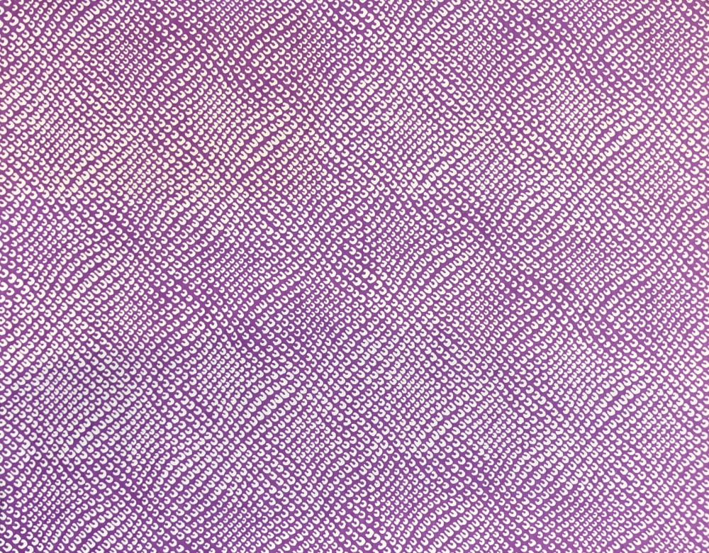 京染め 鹿の子 紫画像