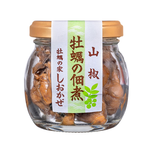 牡蠣の佃煮（山椒） だるま瓶60ｇの画像