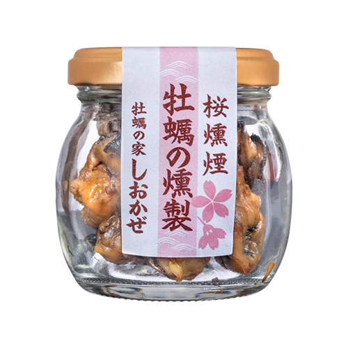 牡蠣の燻製（桜燻煙） だるま瓶45ｇの画像