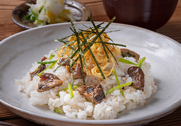 牡蠣の佃煮生姜調理例