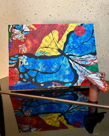 アサギマダラ　御朱印帳の画像