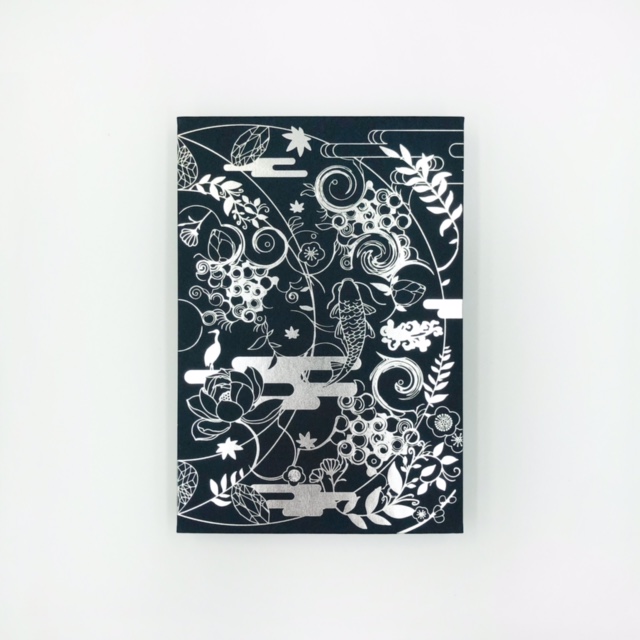 寄進御朱印帳　紺の画像