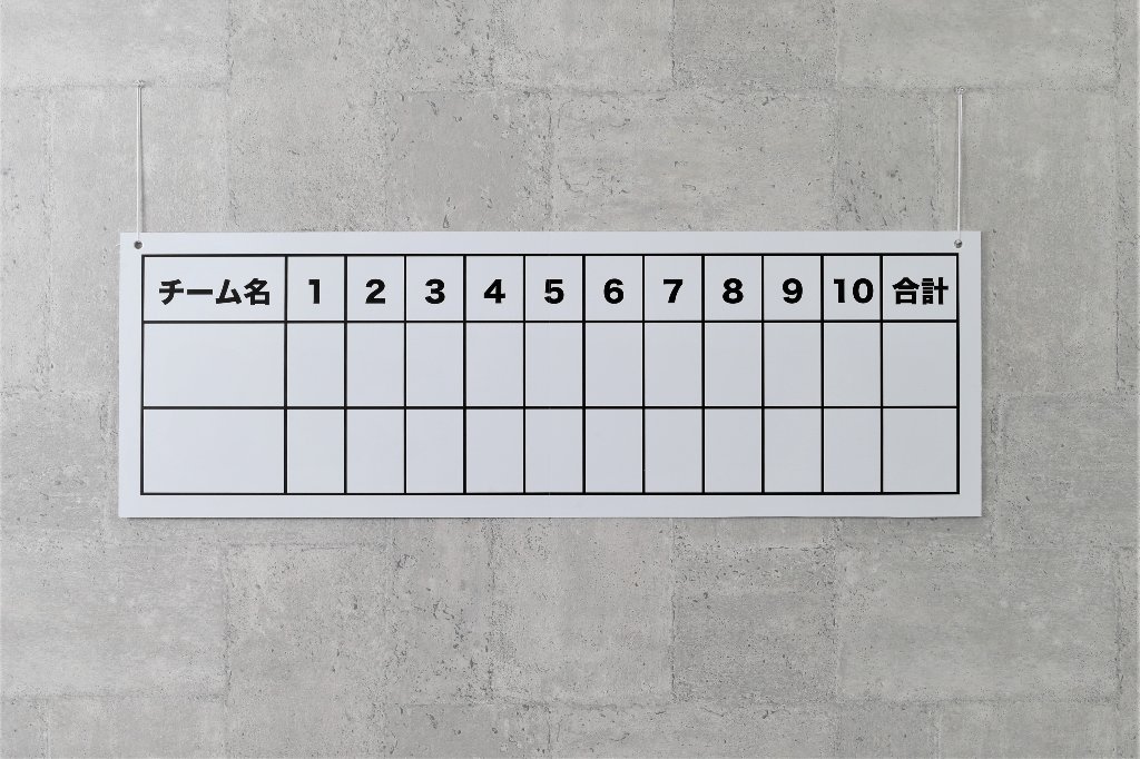 簡易スコアボードの画像
