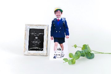 子供用 エンブレム付き卓上パネルの画像