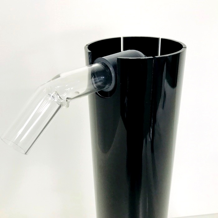 アクリル３重管キット（13Ａ×40Ａ×65Ａ）（360Ｈ水槽用）（黒）（ストレートピストル）ガラス・アクリル水槽兼用の画像