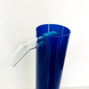 アクリル３重管キット（13Ａ×40Ａ×65Ａ）（450Ｈ水槽用）（青）（エルボピストル）ガラス・アクリル水槽兼用画像