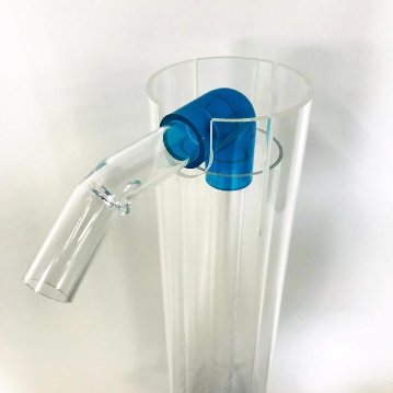 アクリル３重管キット（13Ａ×40Ａ×65Ａ）（600Ｈ水槽用）（透明）（エルボピストル）ガラス・アクリル水槽兼用画像