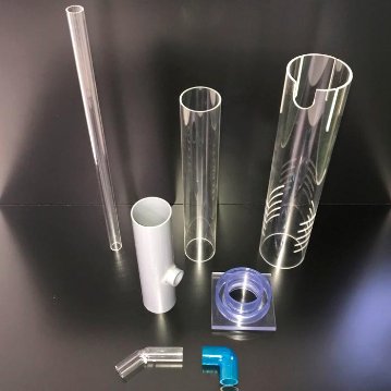 アクリル３重管キット（13Ａ×40Ａ×65Ａ）（600Ｈ水槽用）（透明）（ストレートピストル）ガラス・アクリル水槽兼用画像
