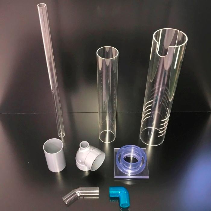 アクリル３重管キット（16Ａ×50Ａ×75Ａ）（450Ｈ水槽用）（透明）（エルボピストル）ガラス・アクリル水槽兼用｜すいそうやさん
