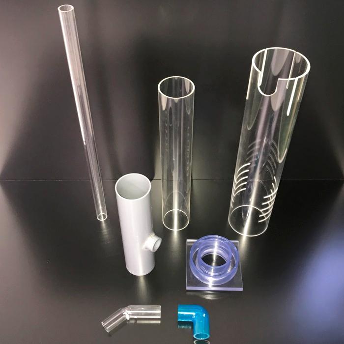 アクリル３重管キット（20Ａ×65Ａ×100Ａ）（600Ｈ水槽用）（透明）（ストレートピストル）ガラス・アクリル水槽兼用画像