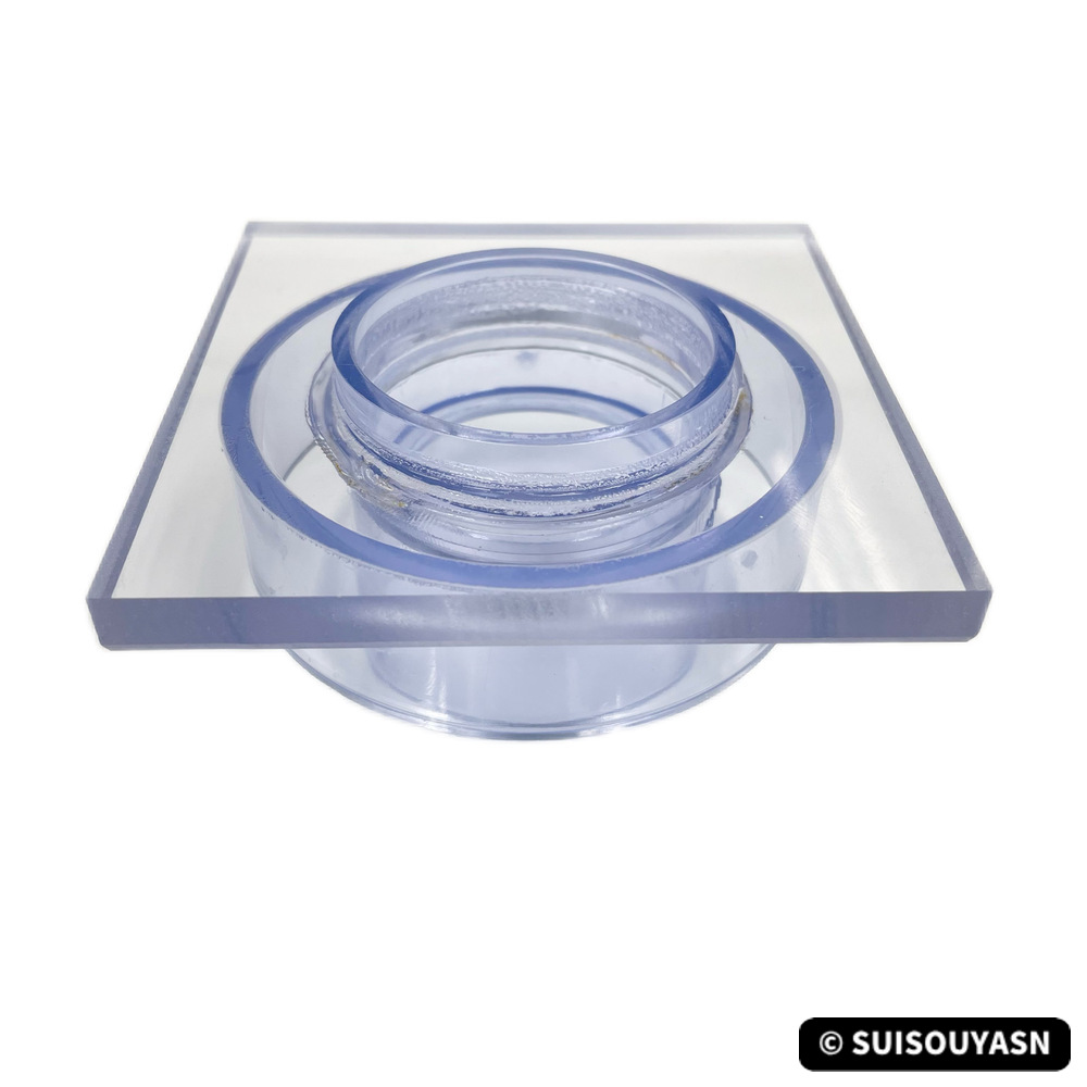 オーバーフロー台座（３重管用）（65Ａ×100A）（ガラス水槽、アクリル水槽兼用）画像