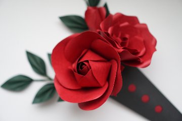 母の日ギフト　スーパーフラワー花束ギフト 薔薇花画像