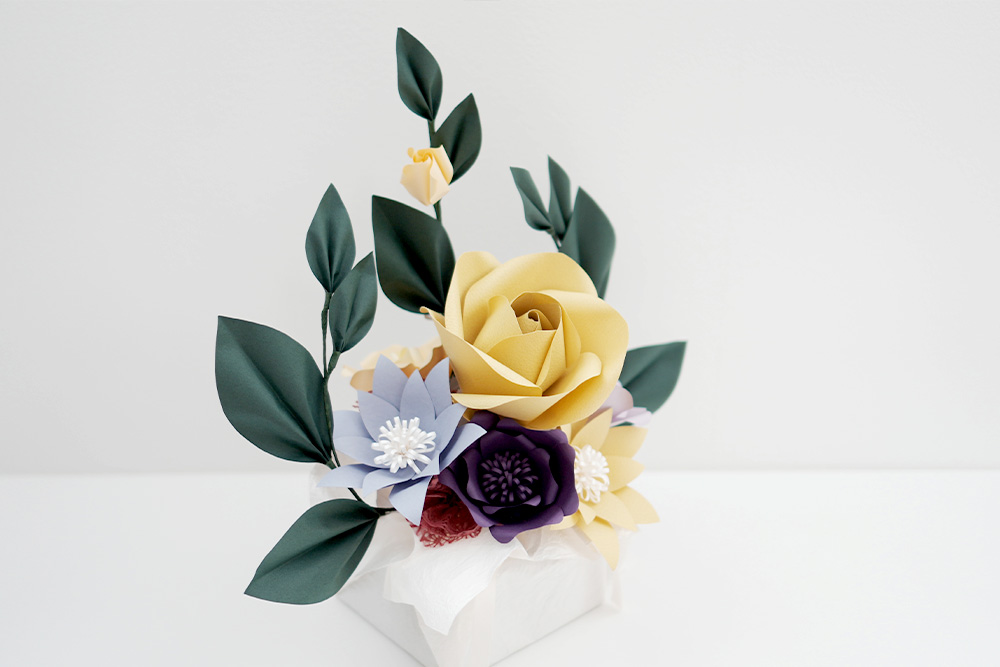 雅 -MIYABI-｜穏やかに咲く和モダンアレンジの画像