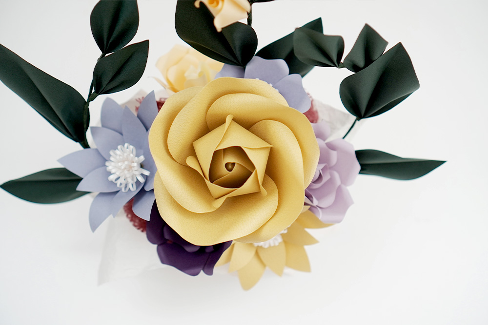 雅 -MIYABI-｜穏やかに咲く和モダンアレンジの画像