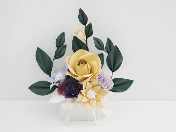 雅 -MIYABI-｜穏やかに咲く和モダンアレンジの画像