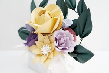 雅 -MIYABI-｜穏やかに咲く和モダンアレンジの画像