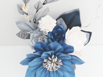 蒼凛 -SOURIN-｜青の舞妓花アレンジの画像