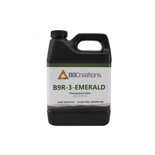 B9Creator Emerald(エメラルドレジン）1Kg 直接鋳造可能　高性能レジンの画像