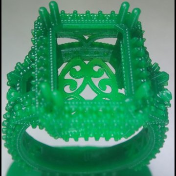 B9Creator Emerald(エメラルドレジン）1Kg 直接鋳造可能　高性能レジン画像