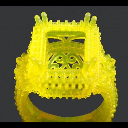 B9Creator Yellow(イエローレジン）1Kg 直接鋳造可能　高性能レジン画像