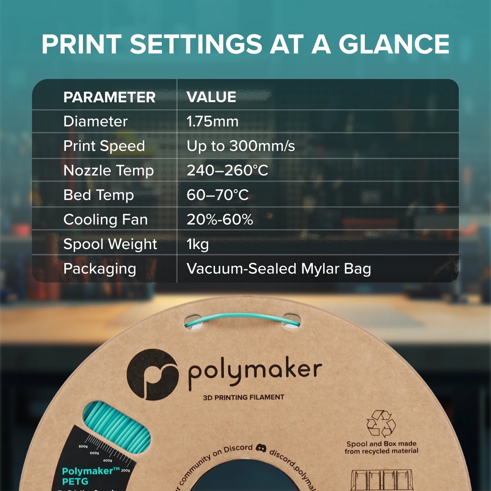 Polymaker™ PETGの画像