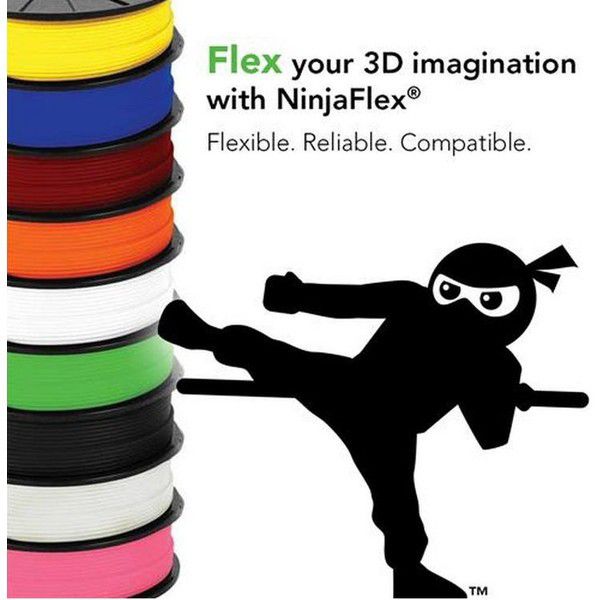 NinjaFlex　ゴム質フィラメントの画像