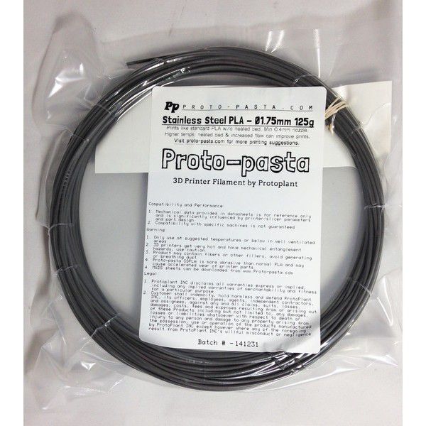 Stainless Steel PLA(ステンレススティール)の画像