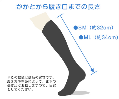 美脚 着圧ソックス (薄手タイプ) の画像