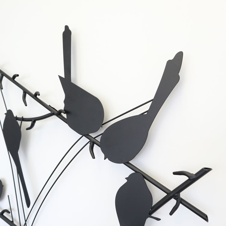 【北欧風】ウォールアートインテリア　アイアン壁飾り　modern birdの画像
